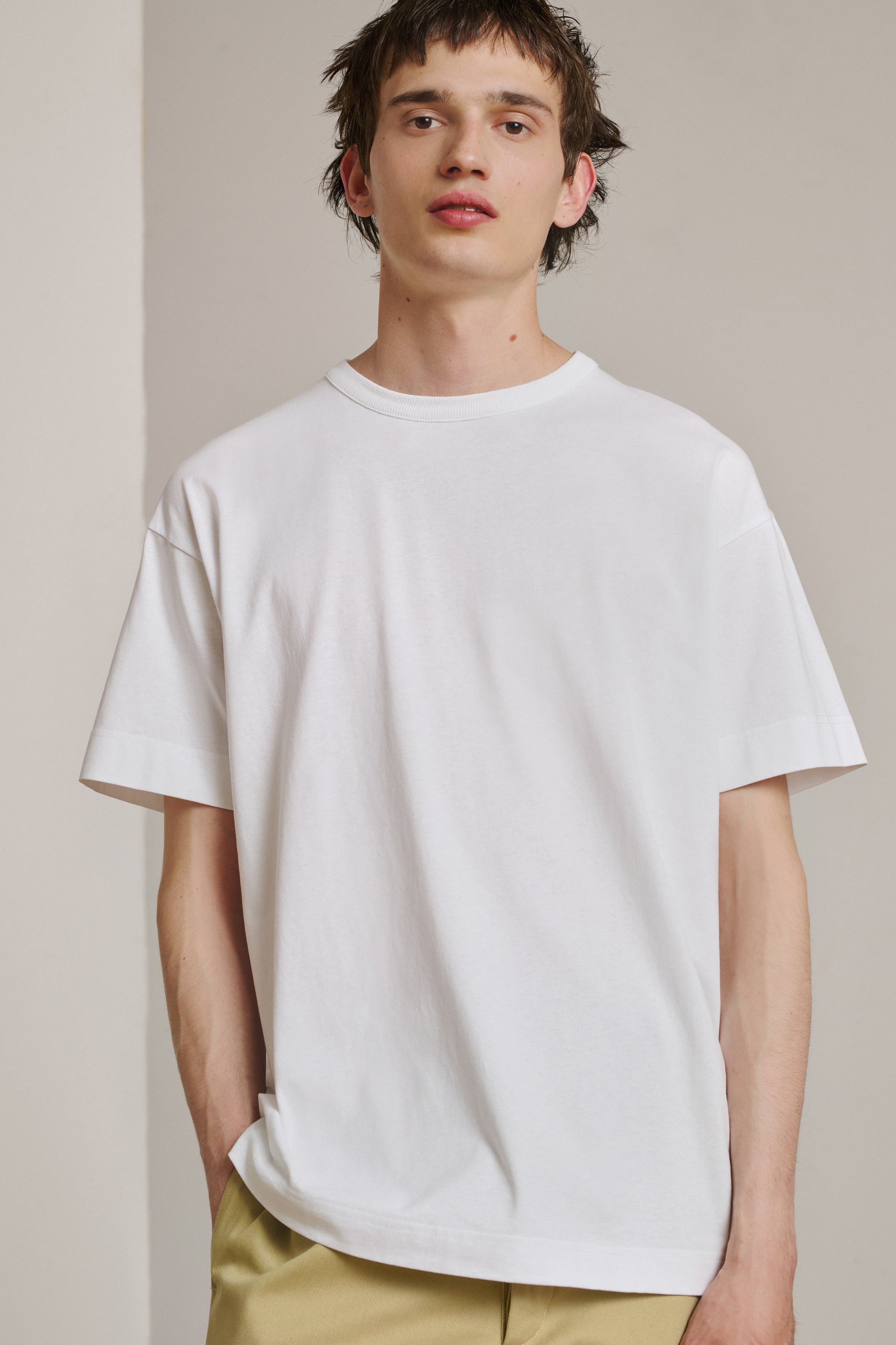 WHITE MILES T SHIRT