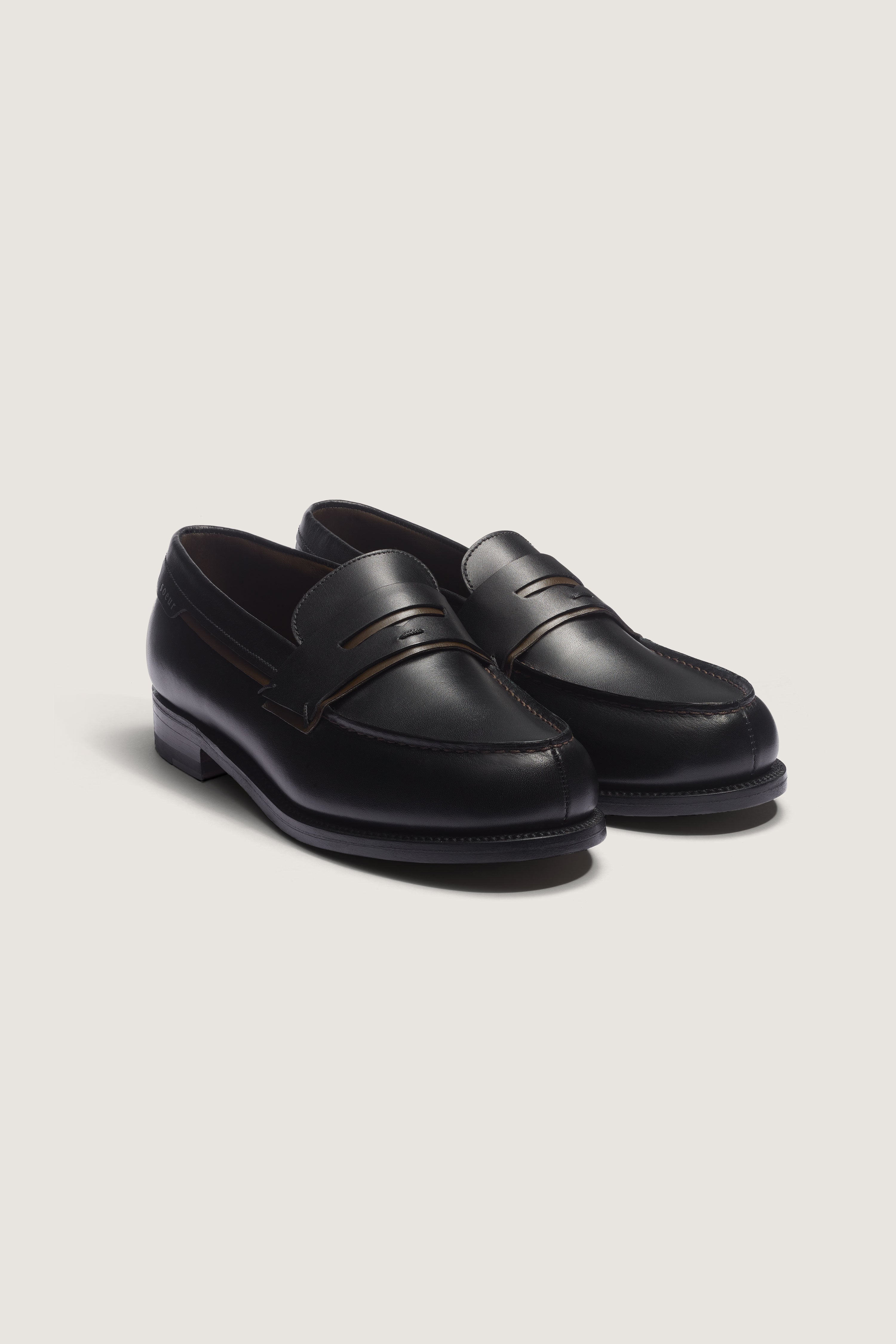 180 BLACK LOAFERS J.M. WESTON SOEUR