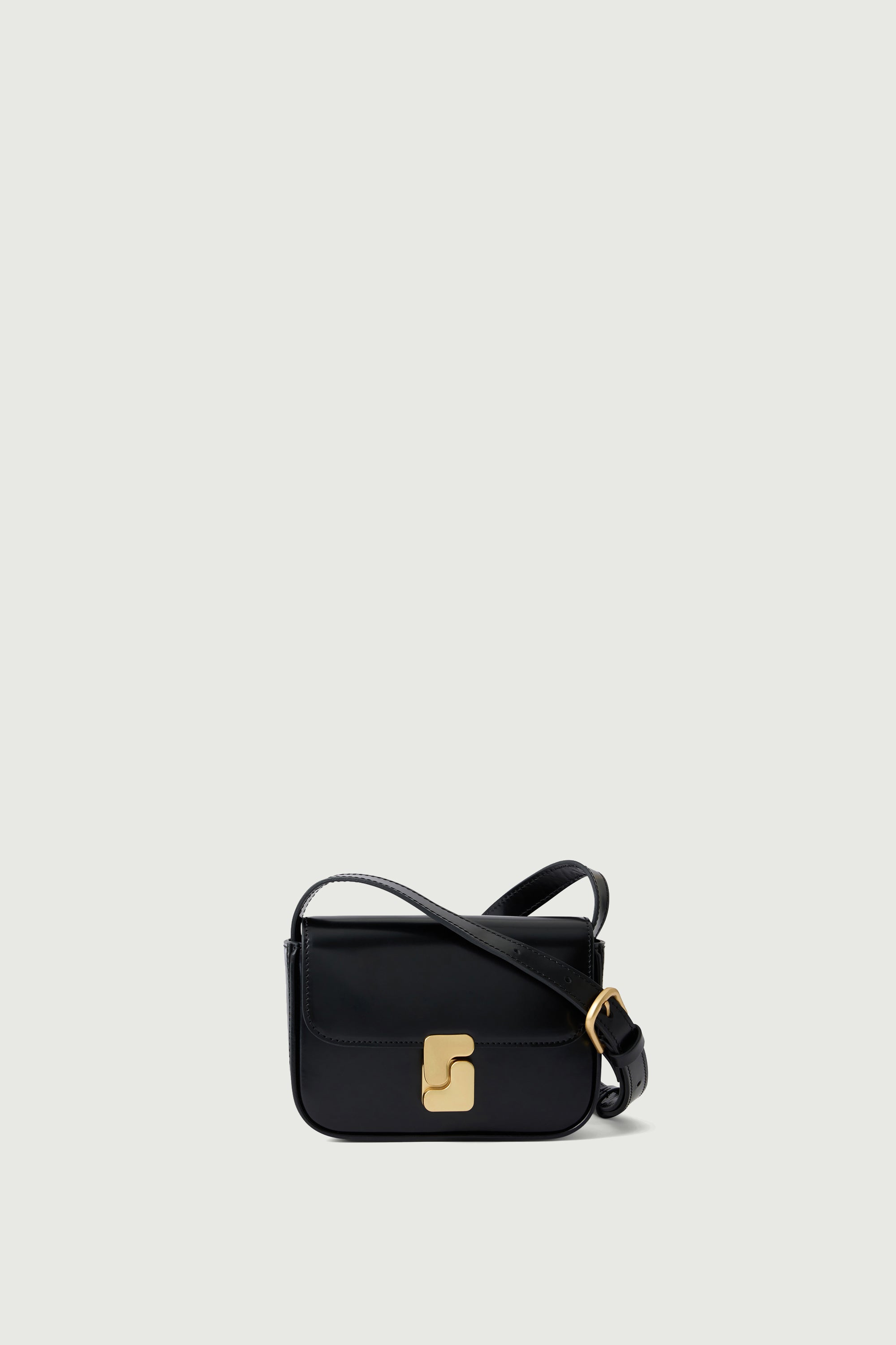 Black leather designer bags best sale